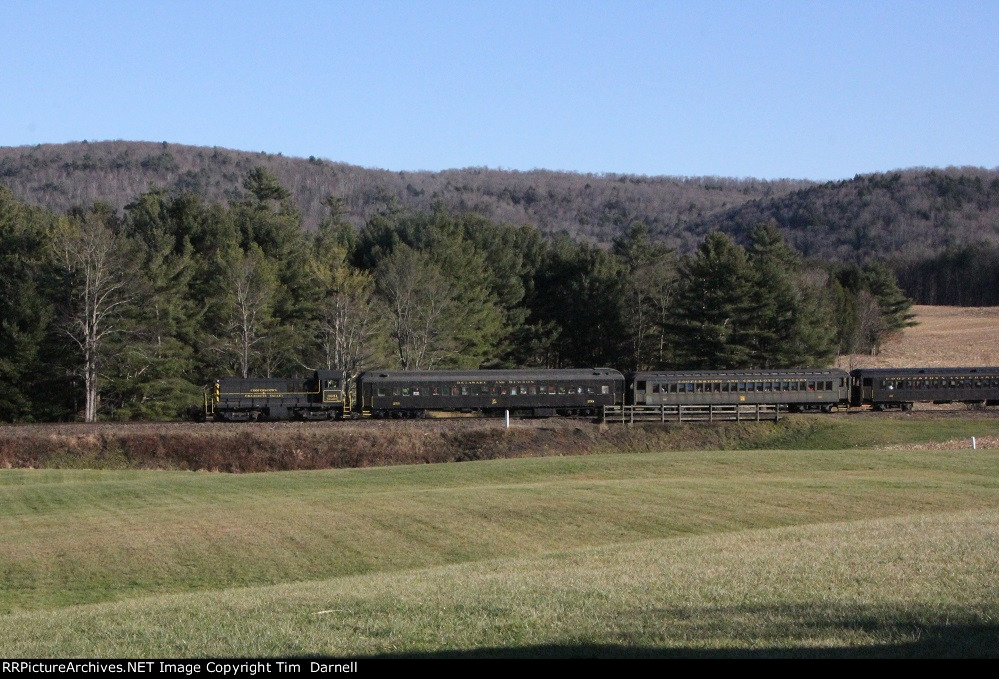 CACX 3051 across the field near the end of the line.